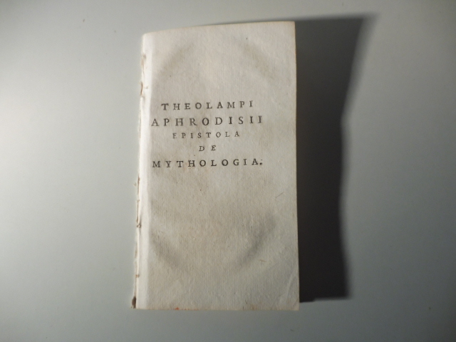 Theolampi Aphrodisii epistola de mythologia
